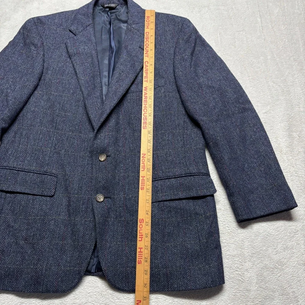 VTG Polo University‎ Club Ralph Lauren Blazer Mens 44 Wool Tweed USA Academia